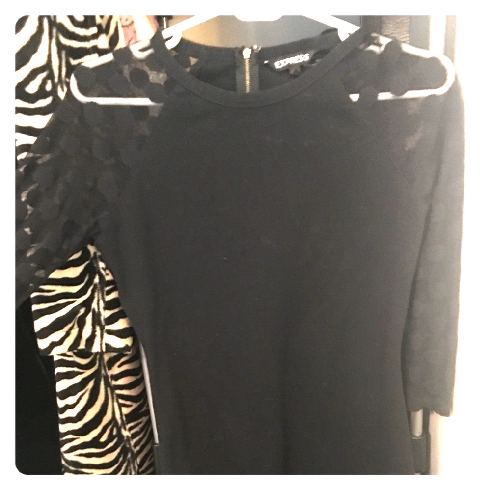 Express fitted dress